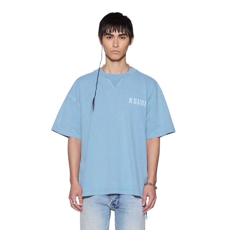Ksubi K-Lock Biggie Ss Tee Summer Blue image number 0